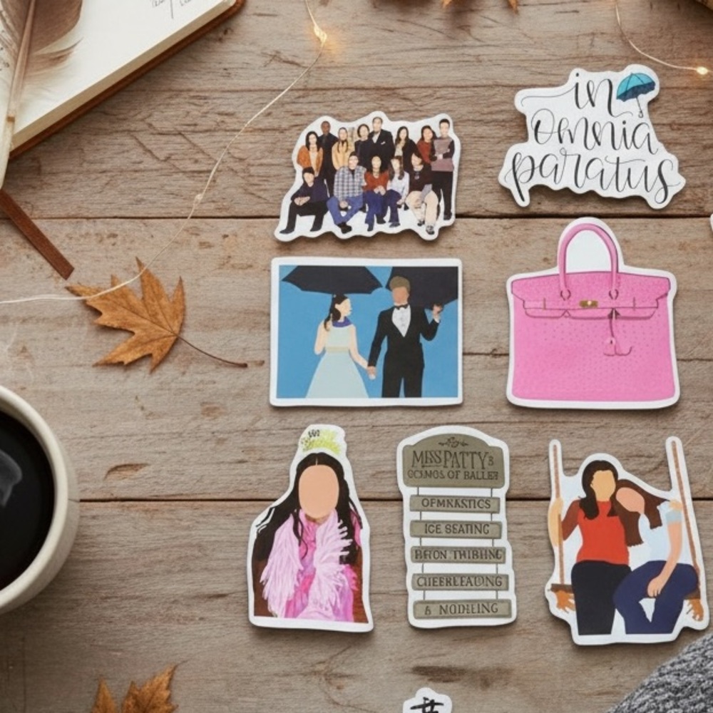 Gilmore girls sticker bundle